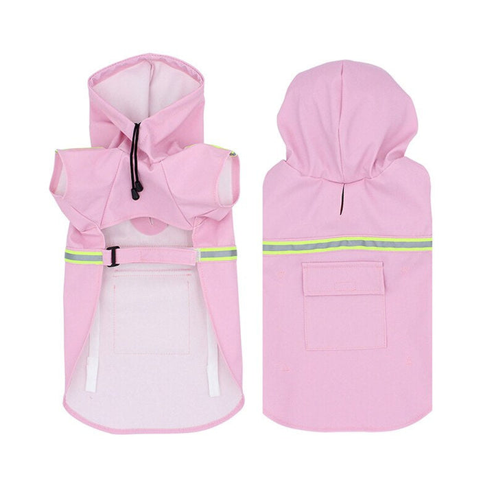 Waterproof Dog Coat - StormPaw-Pink-S-Nora Luxe