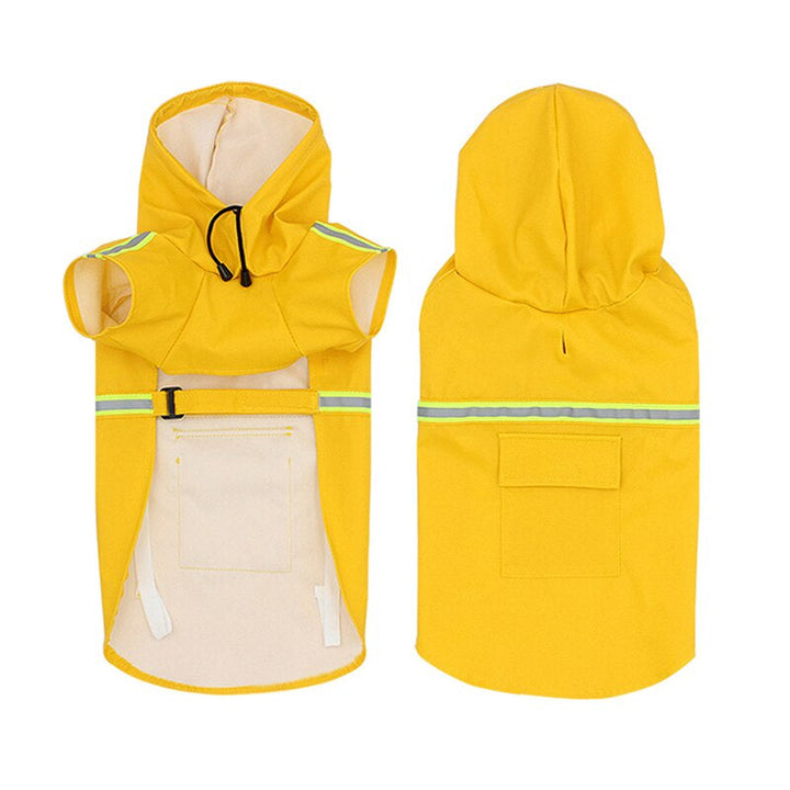 Waterproof Dog Coat - StormPaw-Yellow-S-Nora Luxe