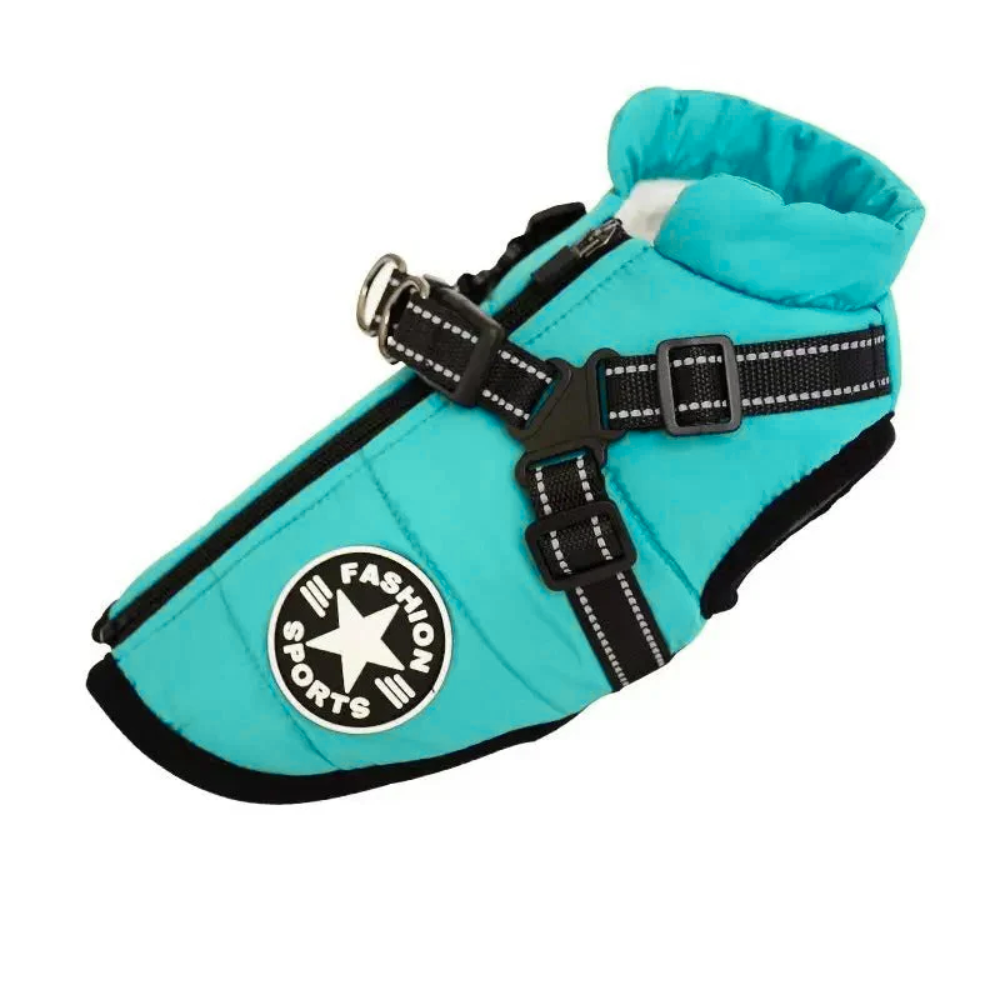 Waterproof Dog Jacket - RainRover-Light blue-S-Nora Luxe