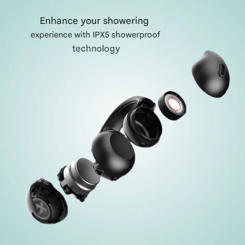 Waterproof Earplugs - HydroTunes-Black-Nora Luxe