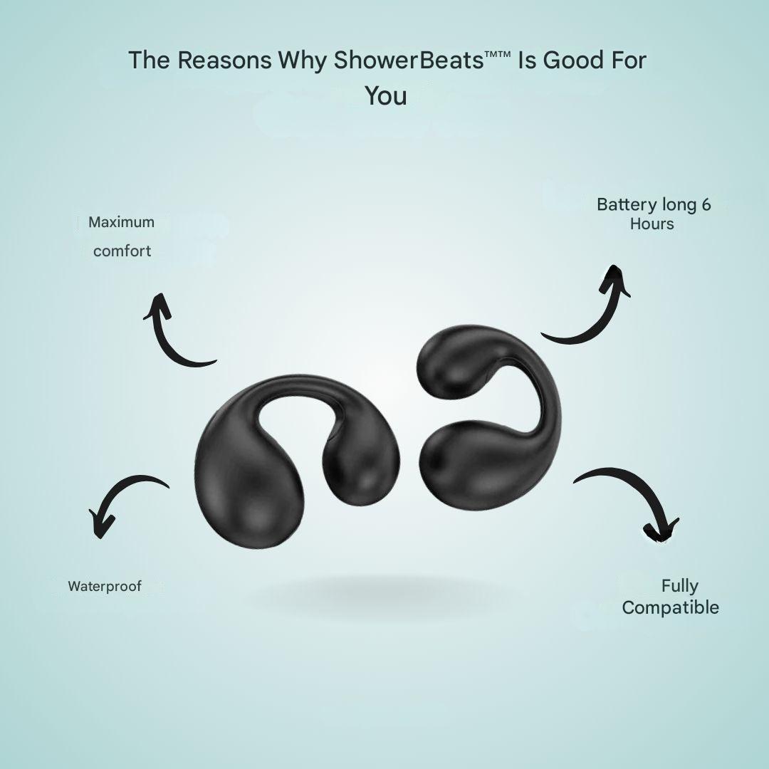 Waterproof Earplugs - HydroTunes-Black-Nora Luxe