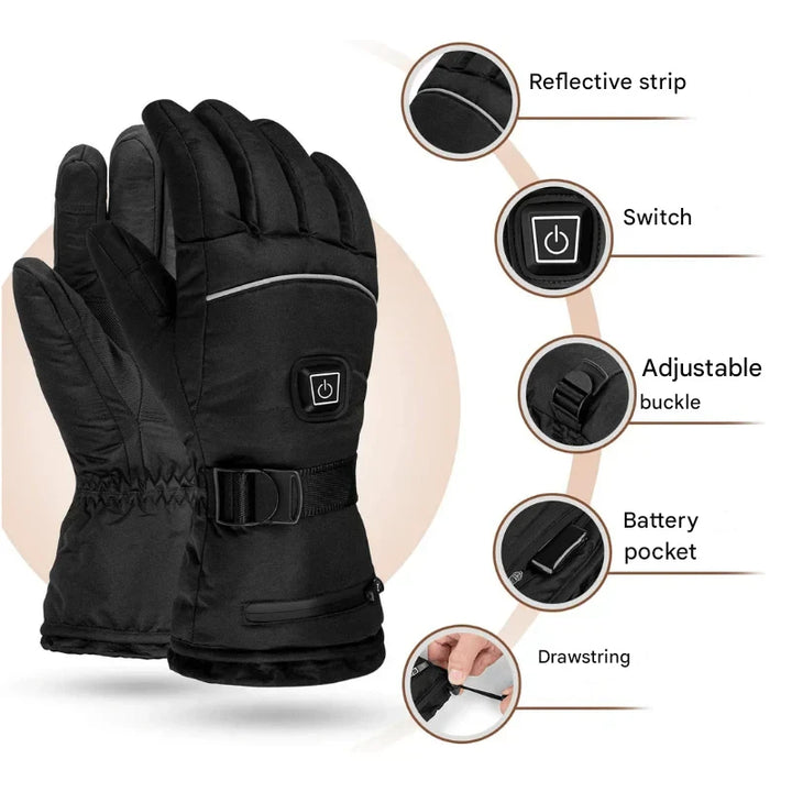 Waterproof Electric Heated Gloves - HeatGuard-Nora Luxe