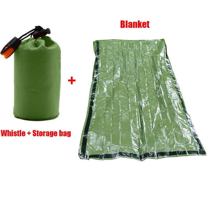 Waterproof Emergency Sleeping Bag - SurvivalShield Bivy-Orange-Nora Luxe