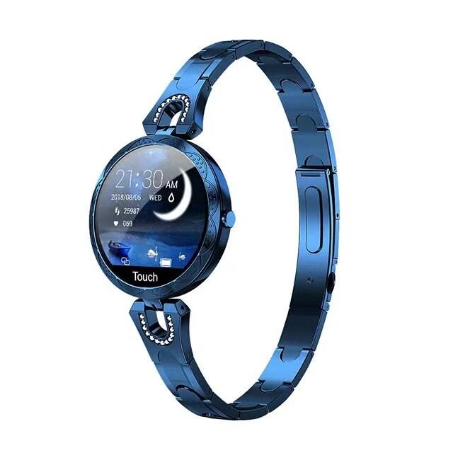 Waterproof Fitness Watch - AquaFit Smartwatch-Blue-Nora Luxe