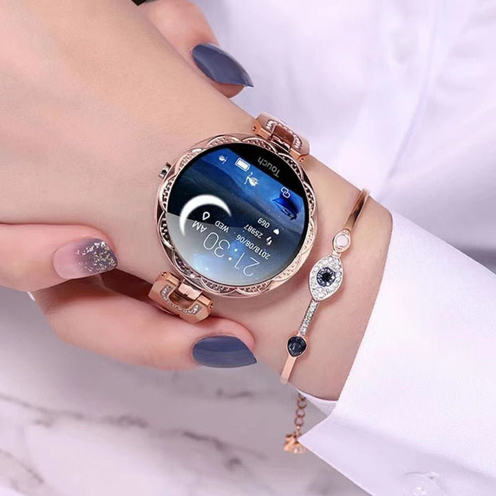 Waterproof Fitness Watch - AquaFit Smartwatch-Blue-Nora Luxe