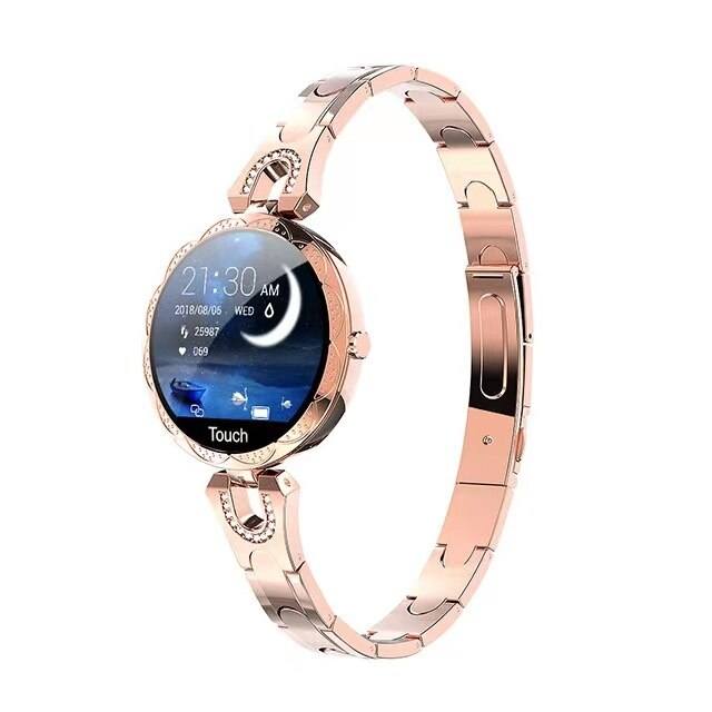 Waterproof Fitness Watch - AquaFit Smartwatch-Gold-Nora Luxe