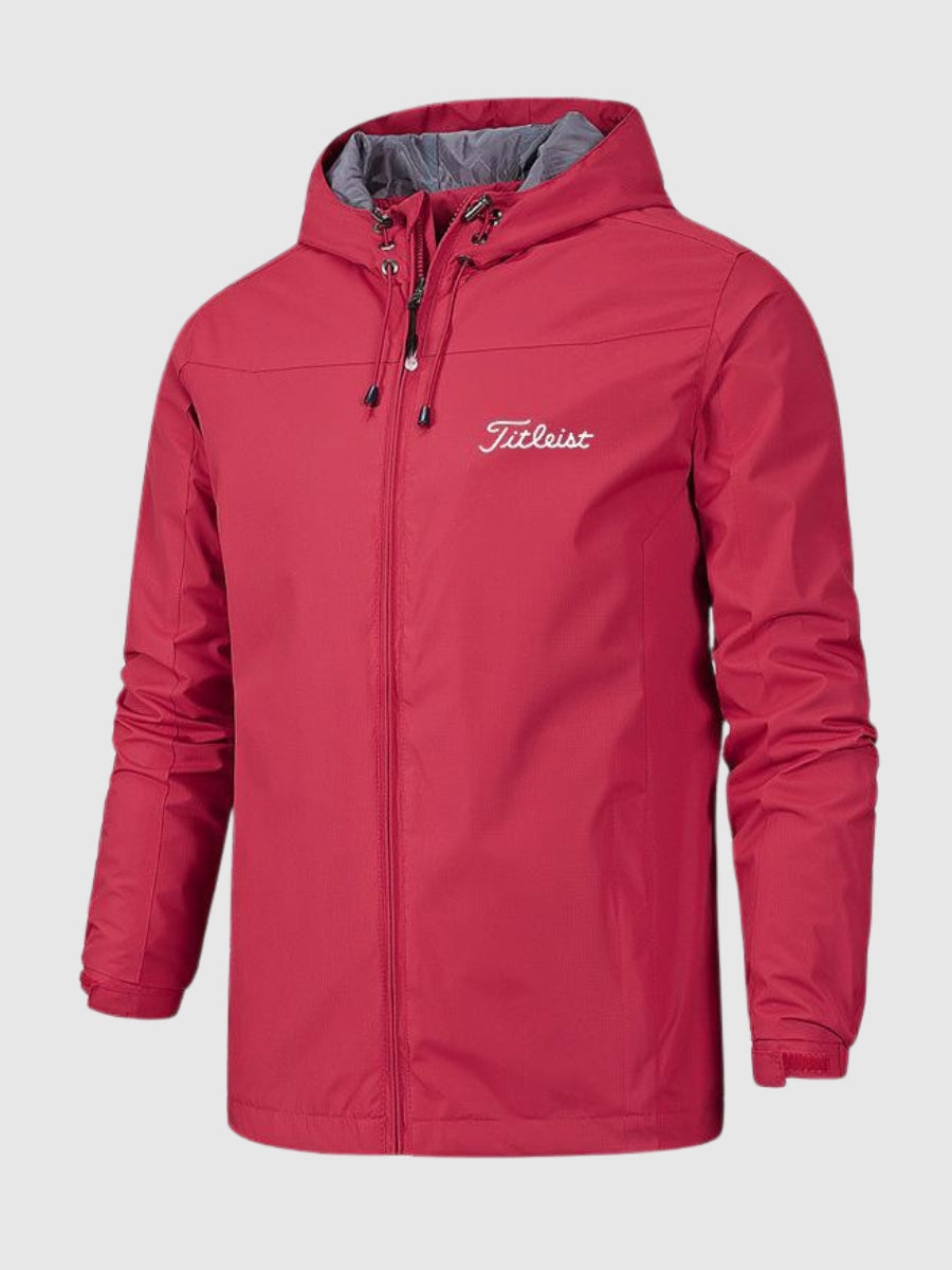 Waterproof Jacket - RainTrek-Red-S-Nora Luxe
