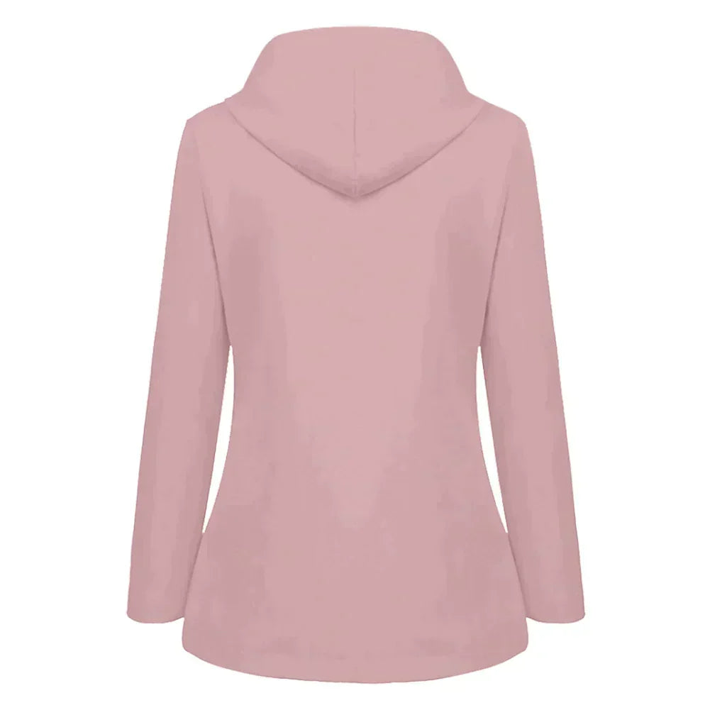 Waterproof Ladies Rain Jacket - Skye-Black-S-Nora Luxe