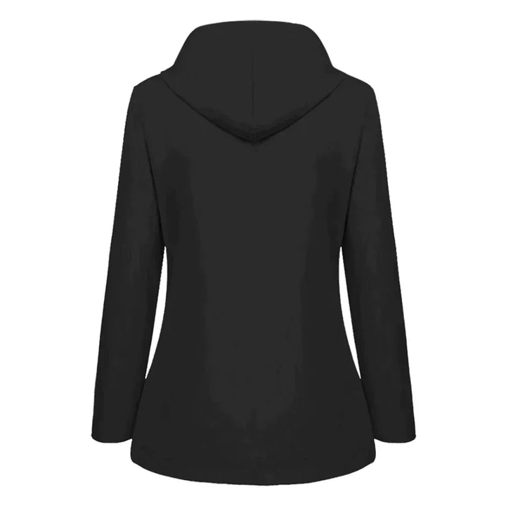 Waterproof Ladies Rain Jacket - Skye-Black-S-Nora Luxe