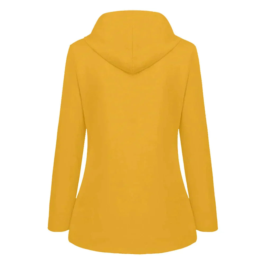 Waterproof Ladies Rain Jacket - Skye-Black-S-Nora Luxe