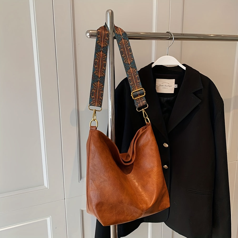 Waterproof Leather Handbags - Mia-Dark Brown-Nora Luxe