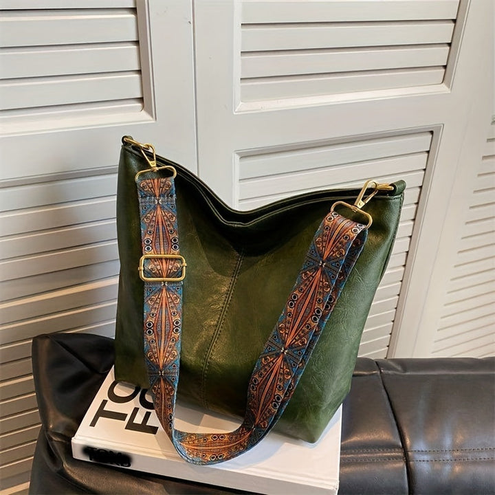 Waterproof Leather Handbags - Mia-Green-Nora Luxe