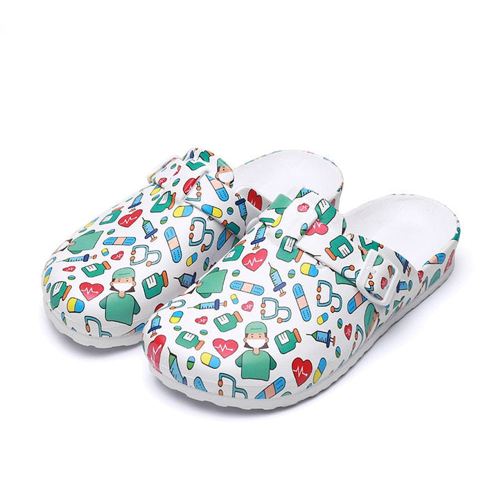 Waterproof & Lightweight Women's Comfort Clogs – Slip-Resistant & Hygienic-A-4-Nora Luxe
