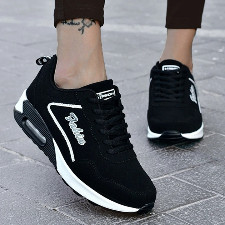 Waterproof Lightweight Women's Shoes - Aurora-Black and white-2.5-Nora Luxe