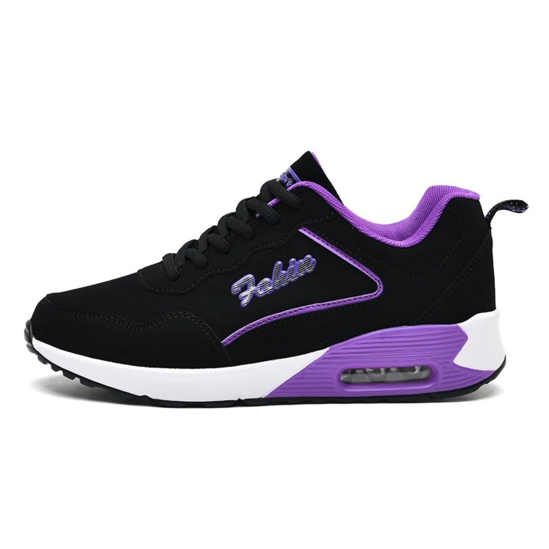 Waterproof Lightweight Women's Shoes - Aurora-Black-purple-2.5-Nora Luxe