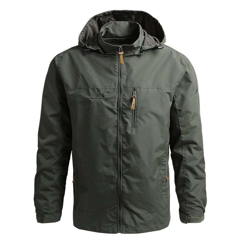 Waterproof Men's Jacket with Hood - Julian-Green-M-Nora Luxe