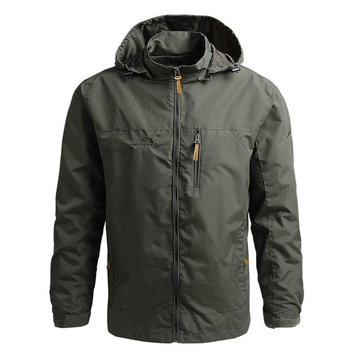 Waterproof Men's Jacket with Hood - Julian-Green-M-Nora Luxe