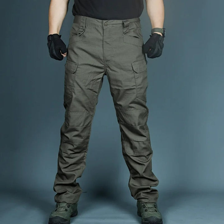 Waterproof Men's Outdoor Trousers - David-Green-S-Nora Luxe