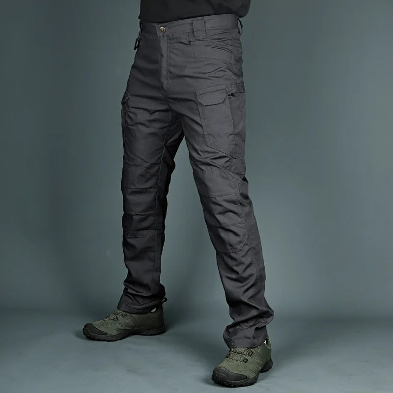 Waterproof Men's Outdoor Trousers - David-Khaki-S-Nora Luxe