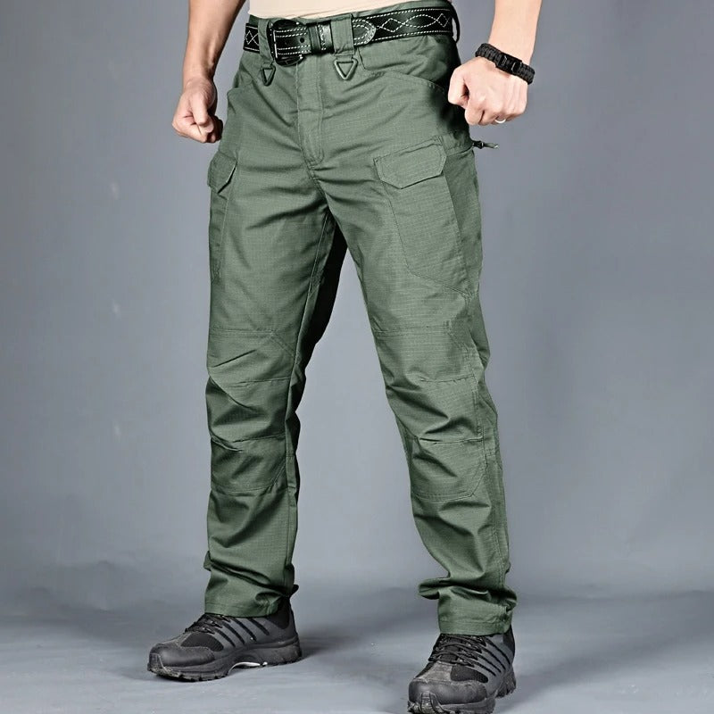 Waterproof Men's Outdoor Trousers - David-Khaki-S-Nora Luxe