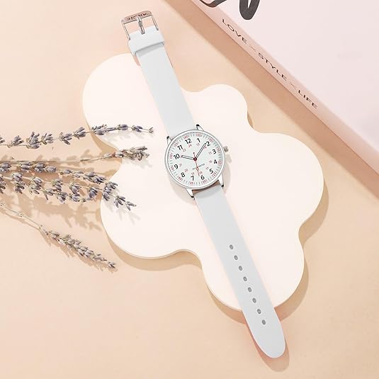 Waterproof Nurses Watch - Femke-Black-Nora Luxe