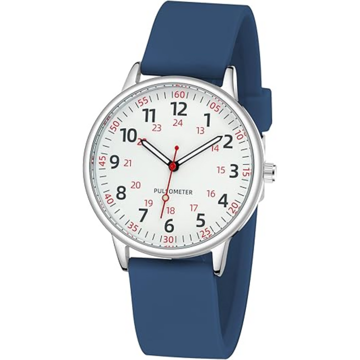 Waterproof Nurses Watch - Femke-Blue-Nora Luxe