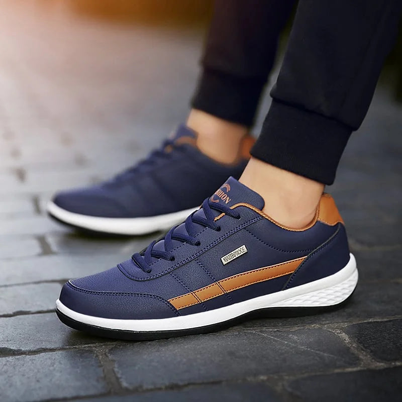 Waterproof orthopedic everyday shoes with slip protection – Rovan-Blue-5.5-Nora Luxe