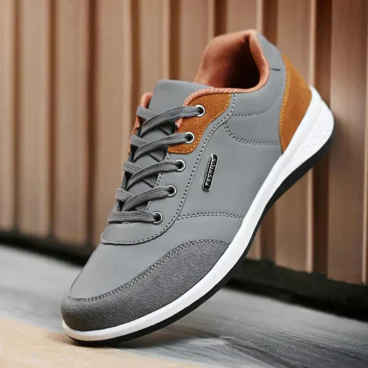 Waterproof orthopedic everyday shoes with slip protection – Rovan-Grey-5.5-Nora Luxe