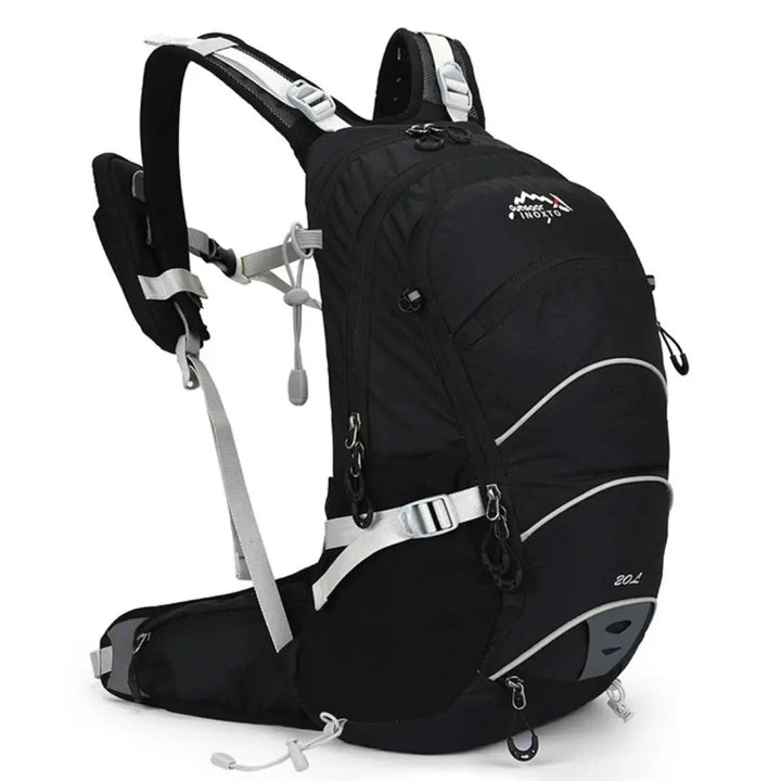 Waterproof Outdoor Backpack 20L - TrailBlazer-Black-Nora Luxe