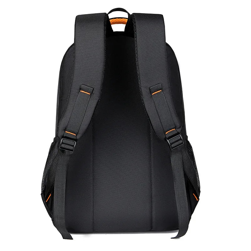 Waterproof Oxford Men's Backpack - UrbanGuard-Black-A-Nora Luxe