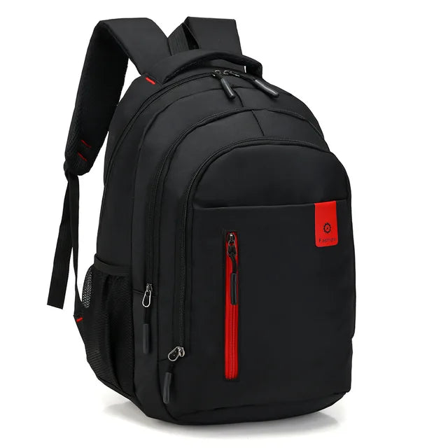 Waterproof Oxford Men's Backpack - UrbanGuard-Red-B-Nora Luxe