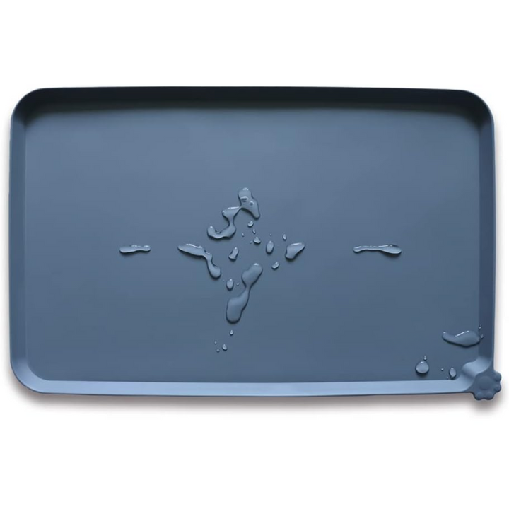 Waterproof Pet Feeding Mat - Protect Your Floors Now!-Gray-18.89 x 11.81 inches-Nora Luxe