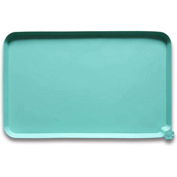 Waterproof Pet Feeding Mat - Protect Your Floors Now!-Mint Green-18.89 x 11.81 inches-Nora Luxe