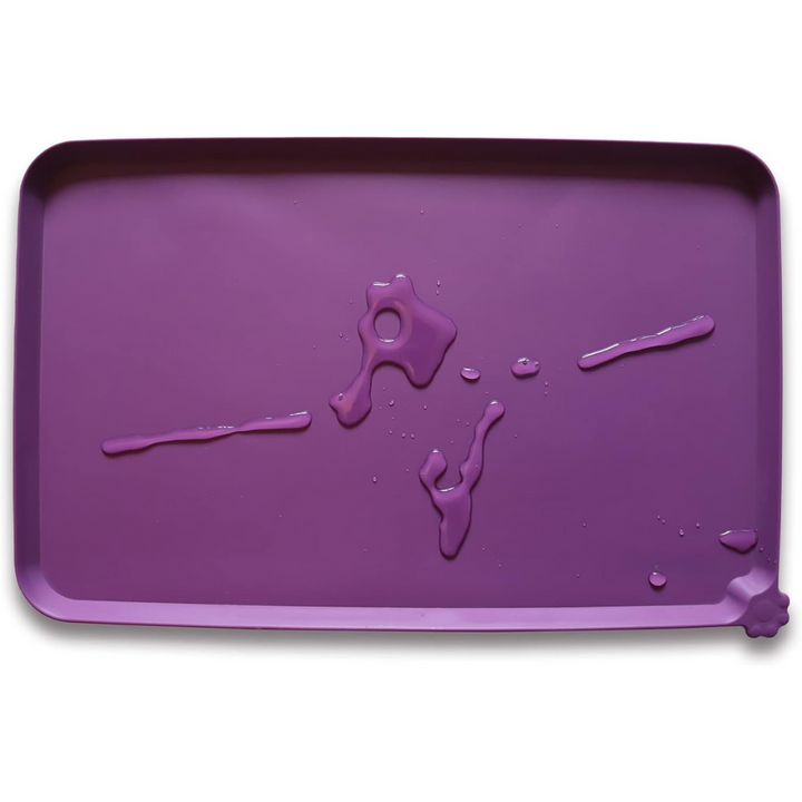 Waterproof Pet Feeding Mat - Protect Your Floors Now!-Purple-18.89 x 11.81 inches-Nora Luxe