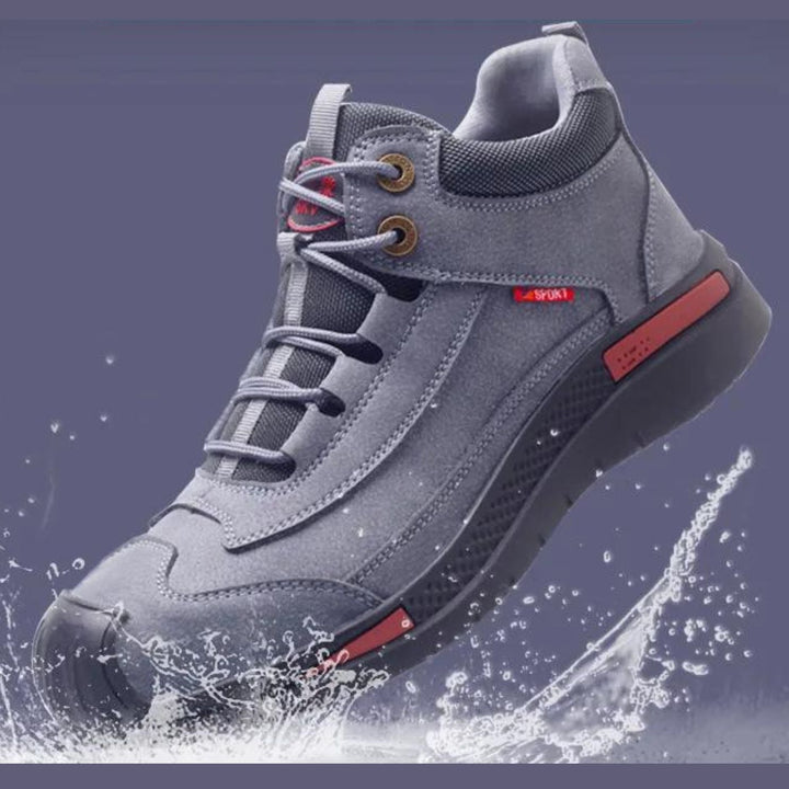 Waterproof Safety Shoes - Marco-Brown-6-Nora Luxe