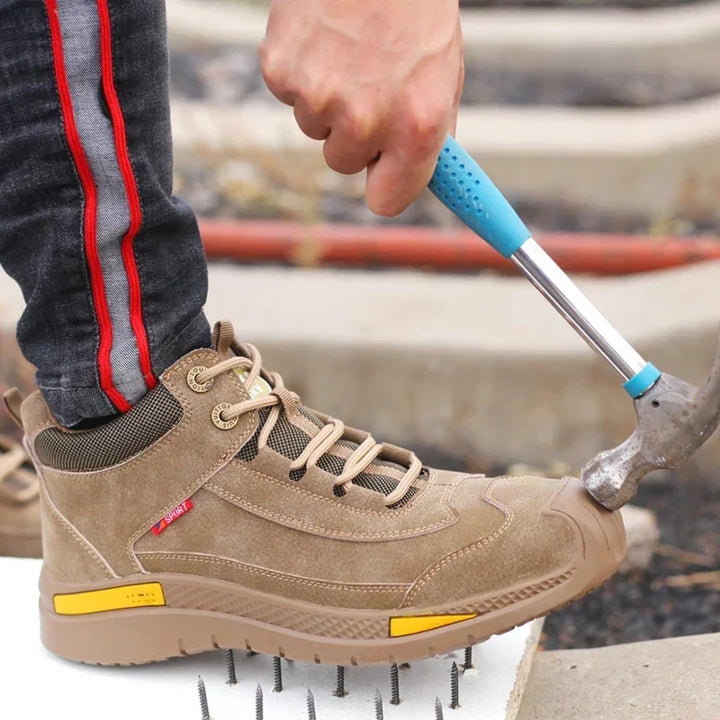 Waterproof Safety Shoes - Marco-Brown-6-Nora Luxe