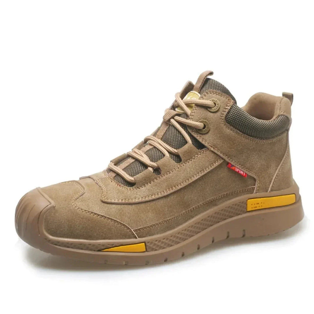 Waterproof Safety Shoes - Marco-Brown-6-Nora Luxe