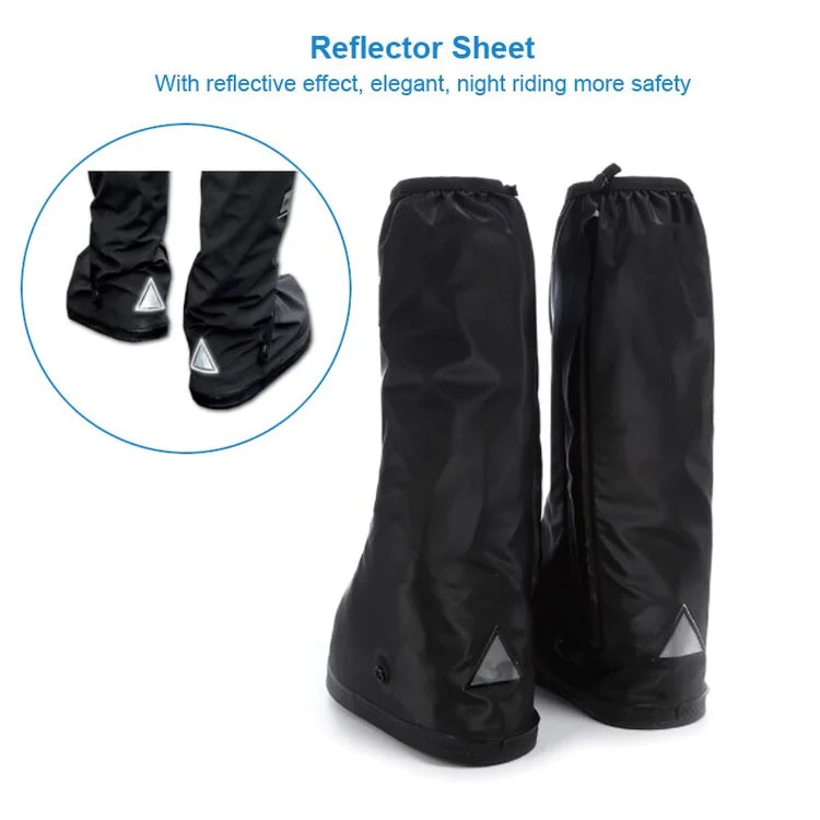 Waterproof Shoe Protectors - RainShield-Black-S (4.0-4.5)-Nora Luxe