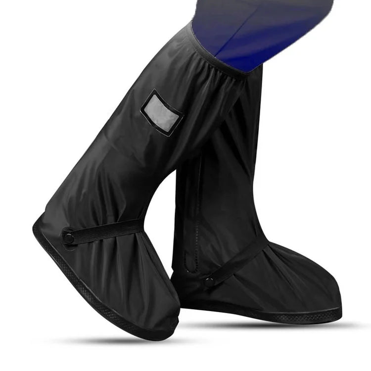 Waterproof Shoe Protectors - RainShield-Black-S (4.0-4.5)-Nora Luxe