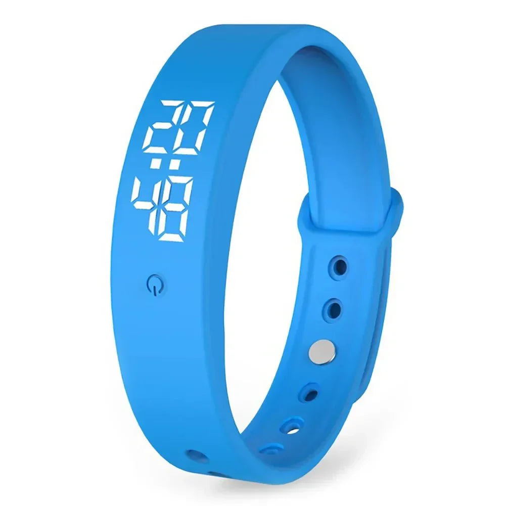 Waterproof Smartwatch - SmartTemp-Blue-Nora Luxe