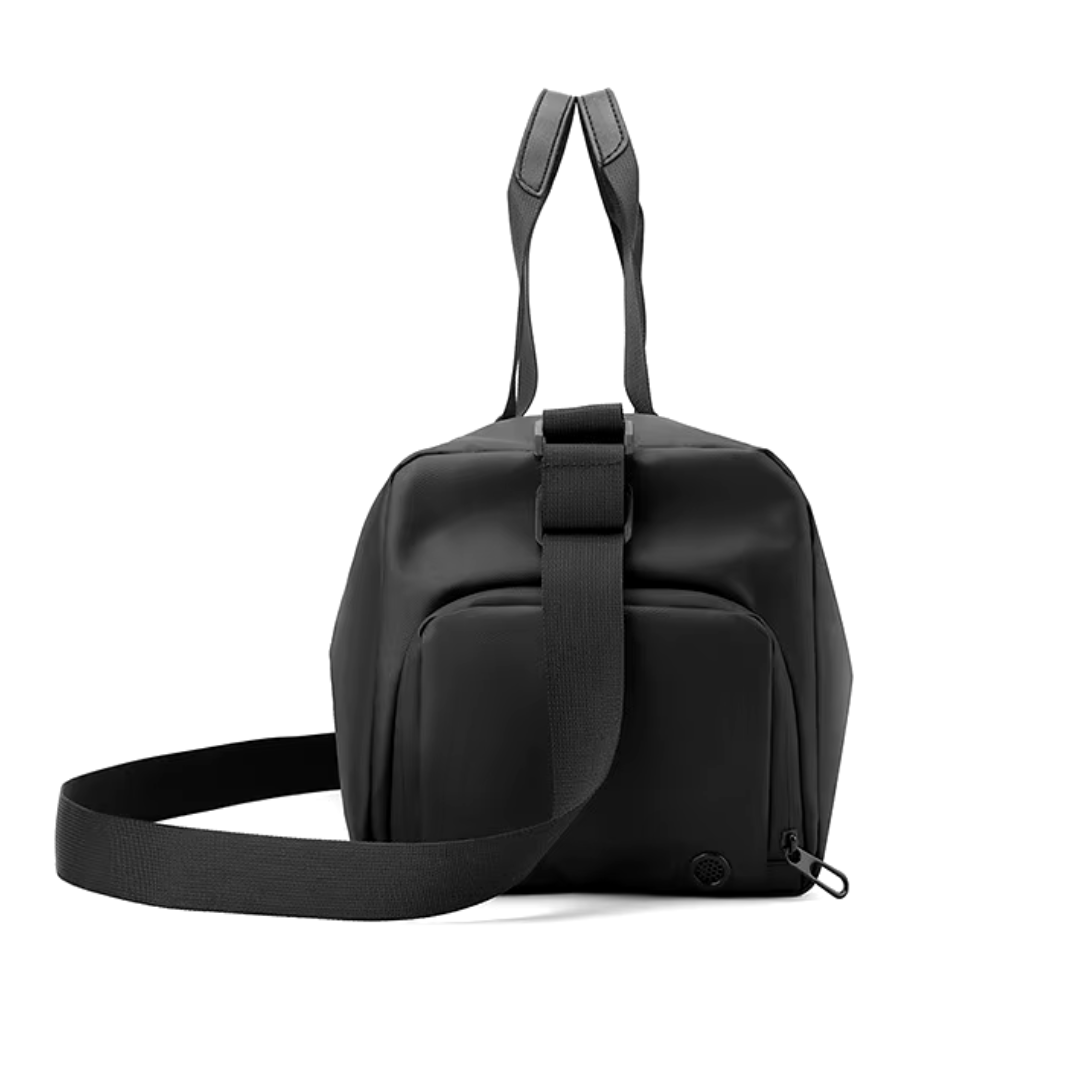 Waterproof Sports Bag with Shoe Compartment - FlexBag Pro-Black-Nora Luxe