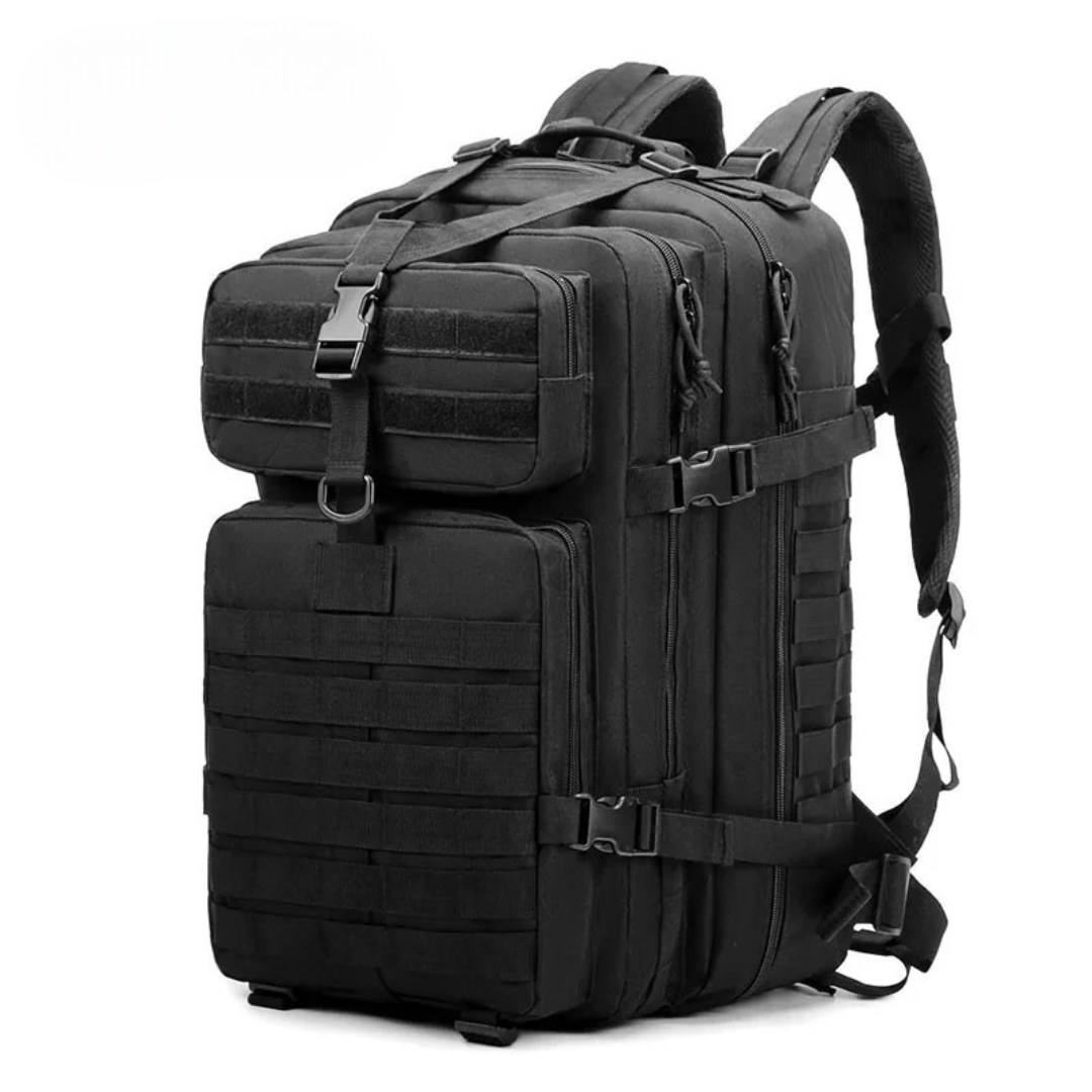 Waterproof Tactical Backpack - AdventurePack-Black-Nora Luxe
