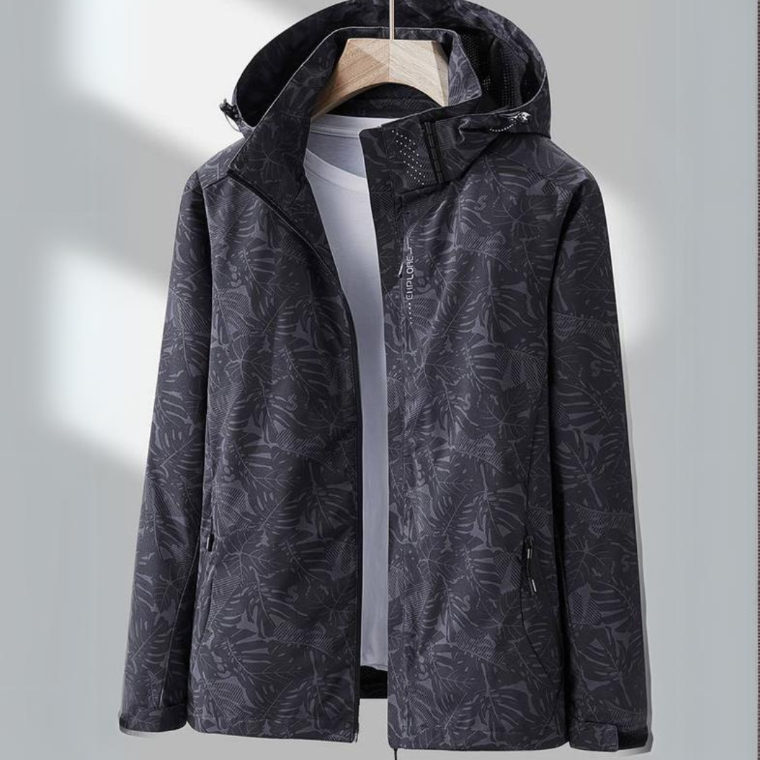 Waterproof Windbreaker for Women - Sophie-Black-M-Nora Luxe