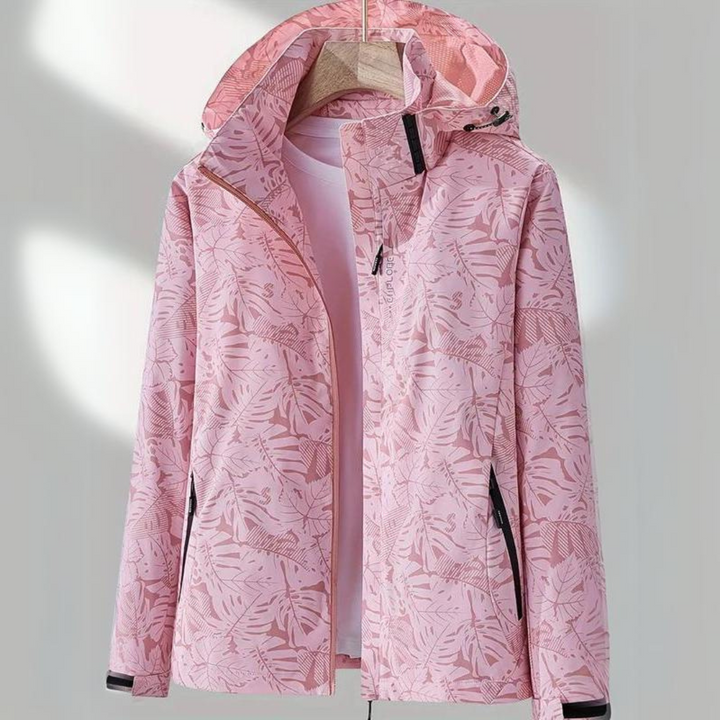 Waterproof Windbreaker for Women - Sophie-Light Pink-M-Nora Luxe