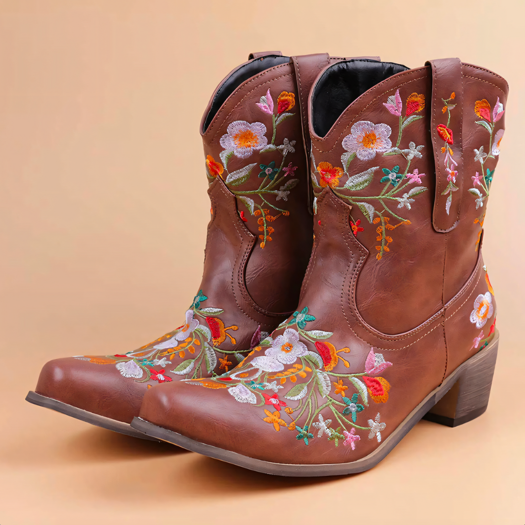 Weatherproof Vintage Cowgirl Boots - Sierra-Red-3.0-Nora Luxe