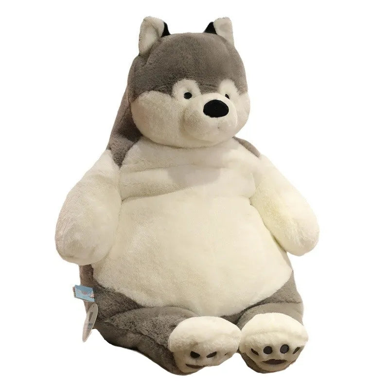Weighted Animal Cuddle - SnuggleBuddy-Husky-17.7 inches - (1.1 lbs)-Nora Luxe