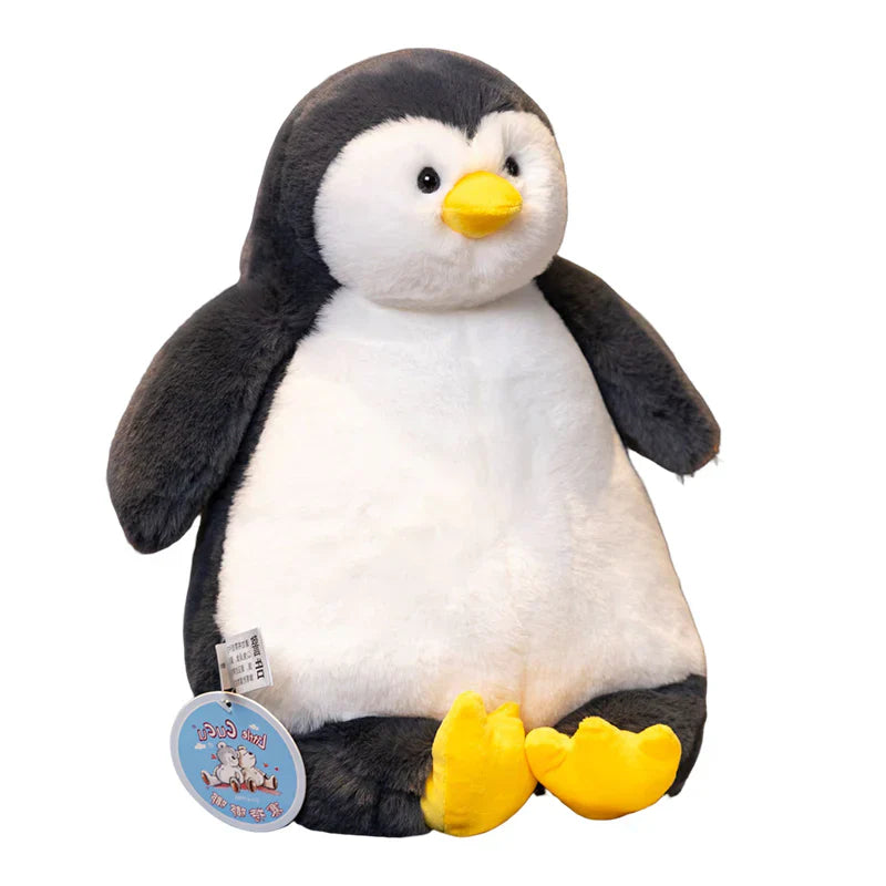 Weighted Animal Cuddle - SnuggleBuddy-Penguin-17.7 inches - (1.1 lbs)-Nora Luxe