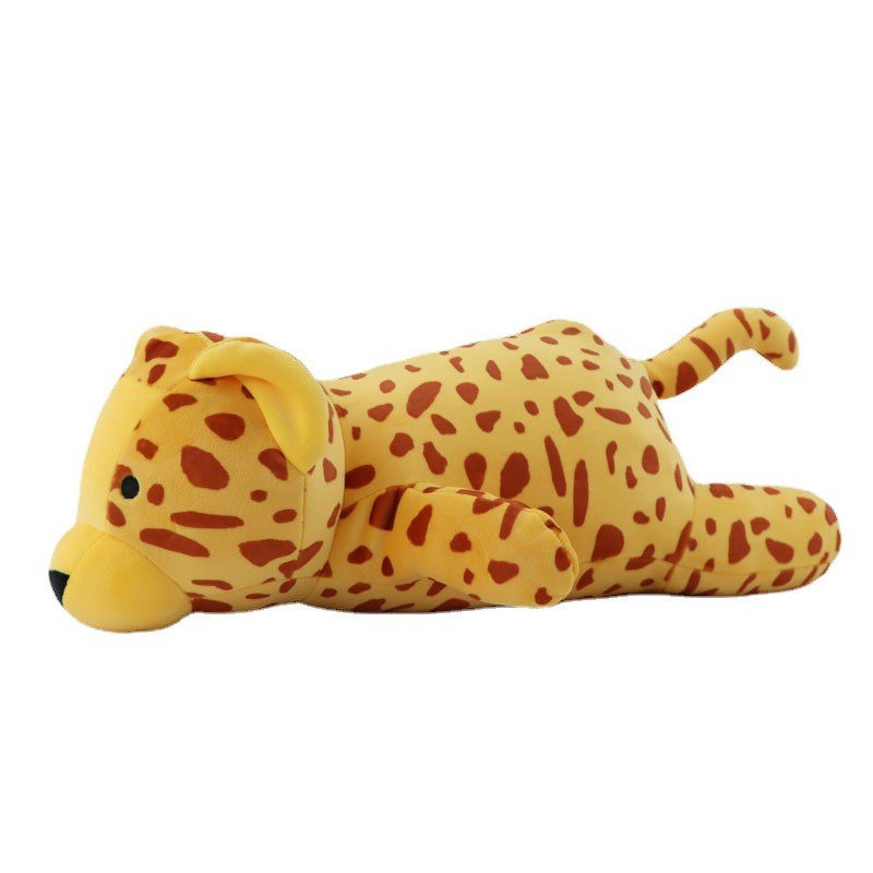 Weighted Dinosaur Plush - CuddleSaurus-Leopard-15.7 inches-Nora Luxe