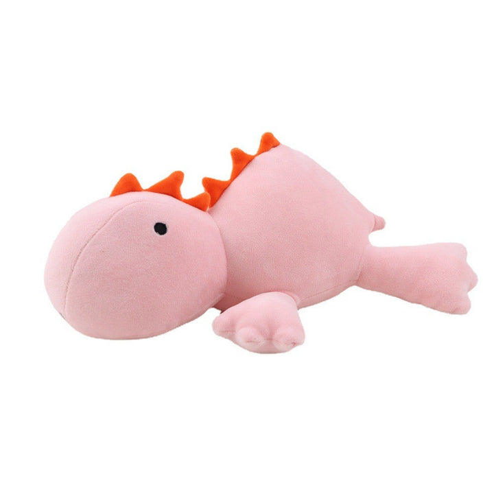 Weighted Dinosaur Plush - CuddleSaurus-Pink Dino-15.7 inches-Nora Luxe