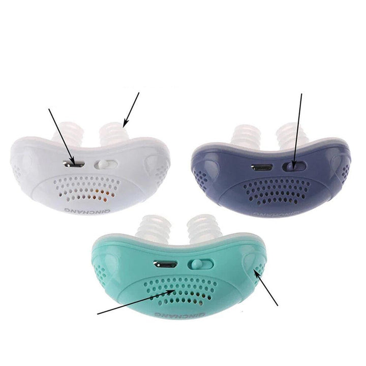 Whisper Quiet Anti-Snoring Device - AirEase Micro-Nora Luxe